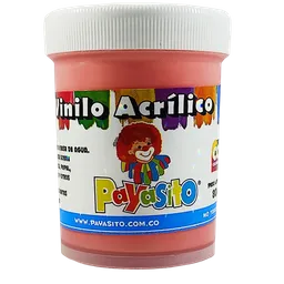 Pintura Vinilo Acrilico Rosado 80gr