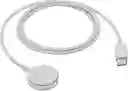 Cargador Rápido Magnético Usb-c Para Apple Watch, 1m - Blanco
