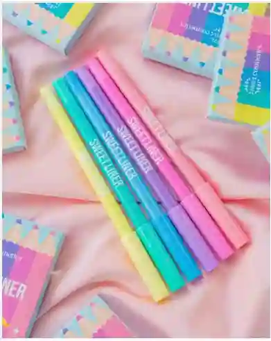 Lápiz Delineador Para Ojos Tonos Pastel Maquillaje Para Ojos Sweet Liner Miis Cosmetics