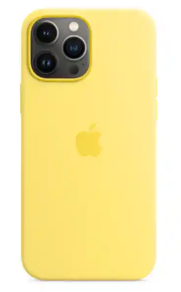 Iphone 14 Pro Max Silicone Case Amarillo