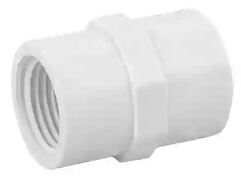Adaptador Hembra Blanco Pvc 1/2