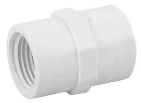 Adaptador Hembra Blanco Pvc 1/2