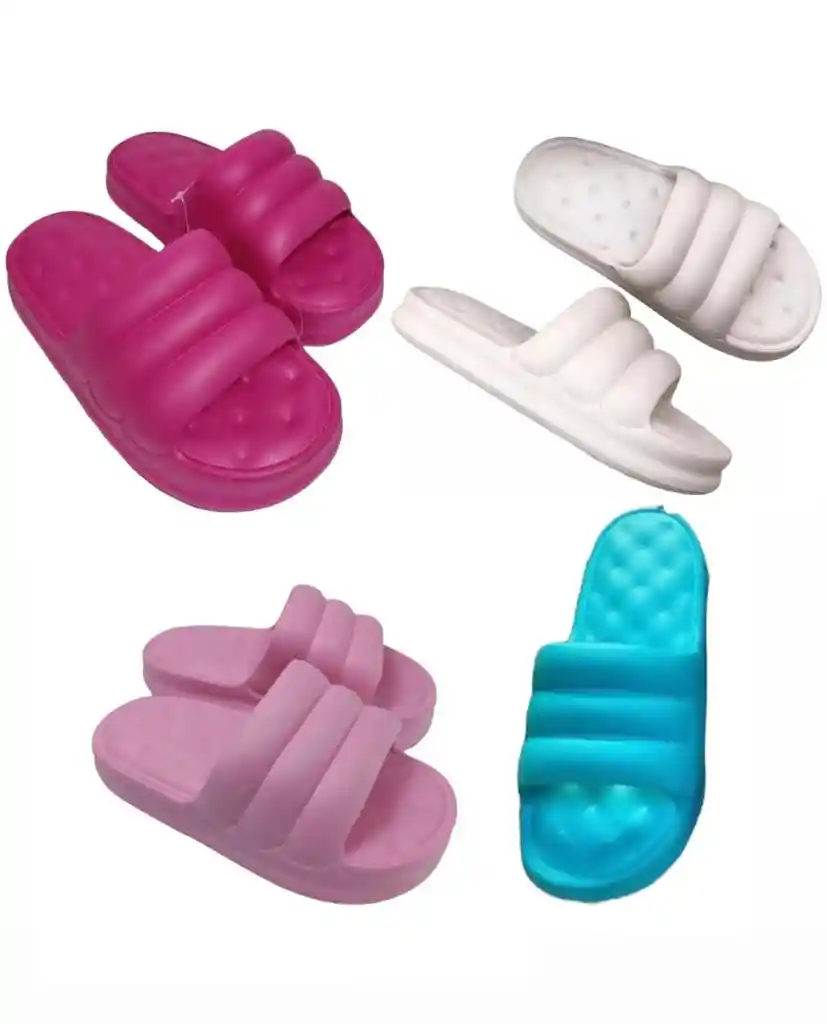 Chancla Sandalia Talla 37 Masmelo Acolchado Dama