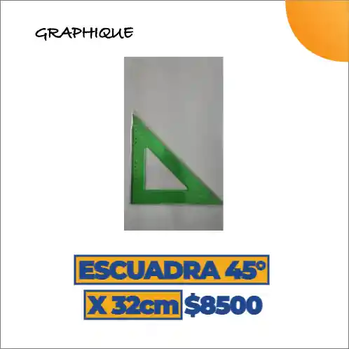 Escuadra De 45° X 32 Cm