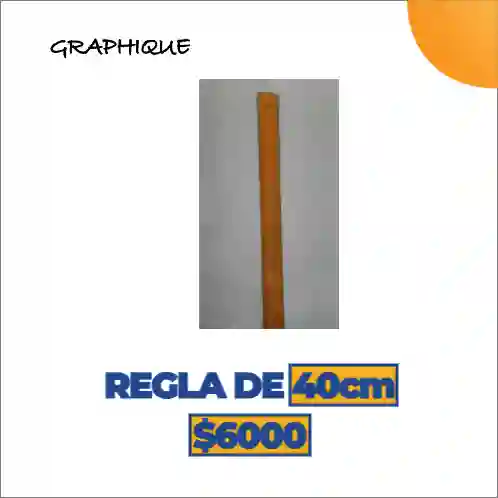 Regla De 40 Cm