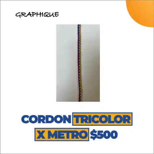 Cordón Tricolor Metro