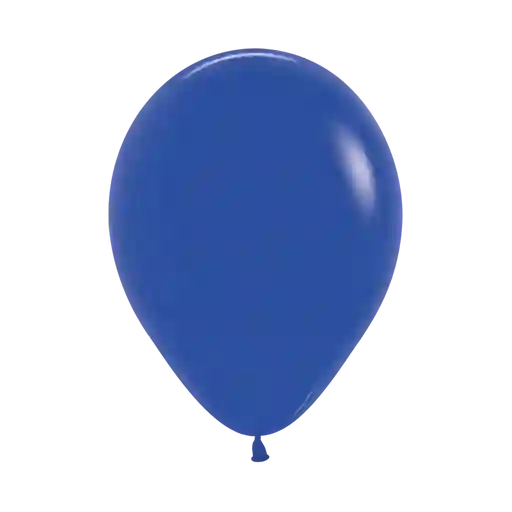 Bombas Globo Biodegradable De Latex Azul Rey R12