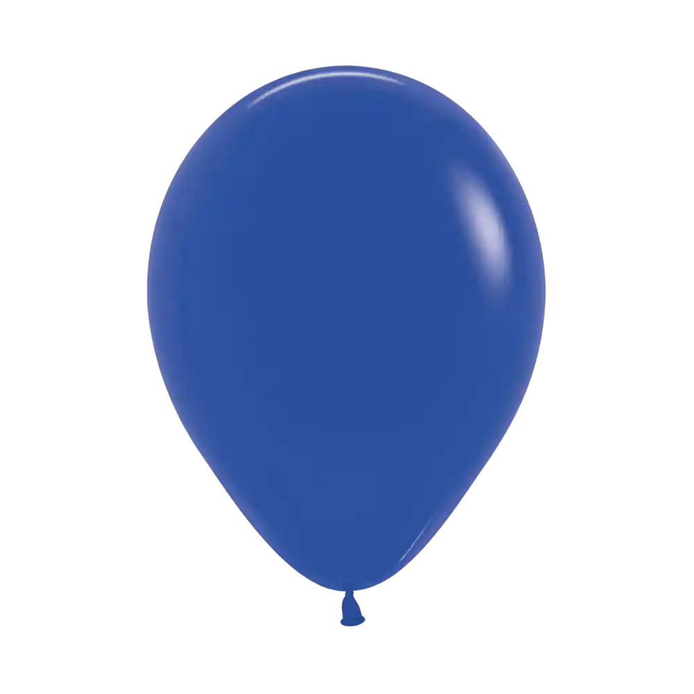 Bombas Globo Biodegradable De Latex Azul Rey R12