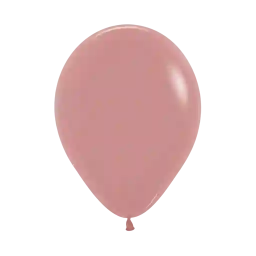 Bombas Globo Biodegradable De Latex Palo De Rosa Mate R12