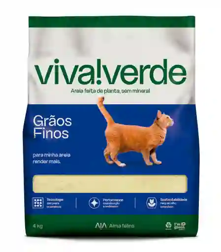 Arena Viva Verde Granos Finos 4 Kg