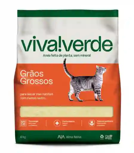 Arena Viva Verde Grano Grande 4 Kg