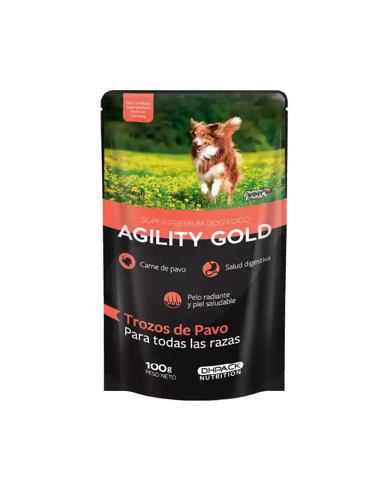 Agility Gold Pouch Pavo X 100 Gr