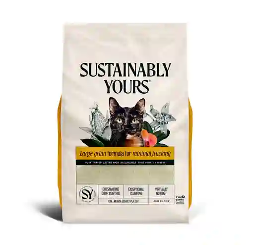 	arena Ecologica Sustainably Yours Multi-cat Granos Grandes 6 Kg