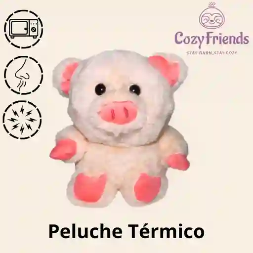 Cerdito Cozy Friends - Peluche Térmico