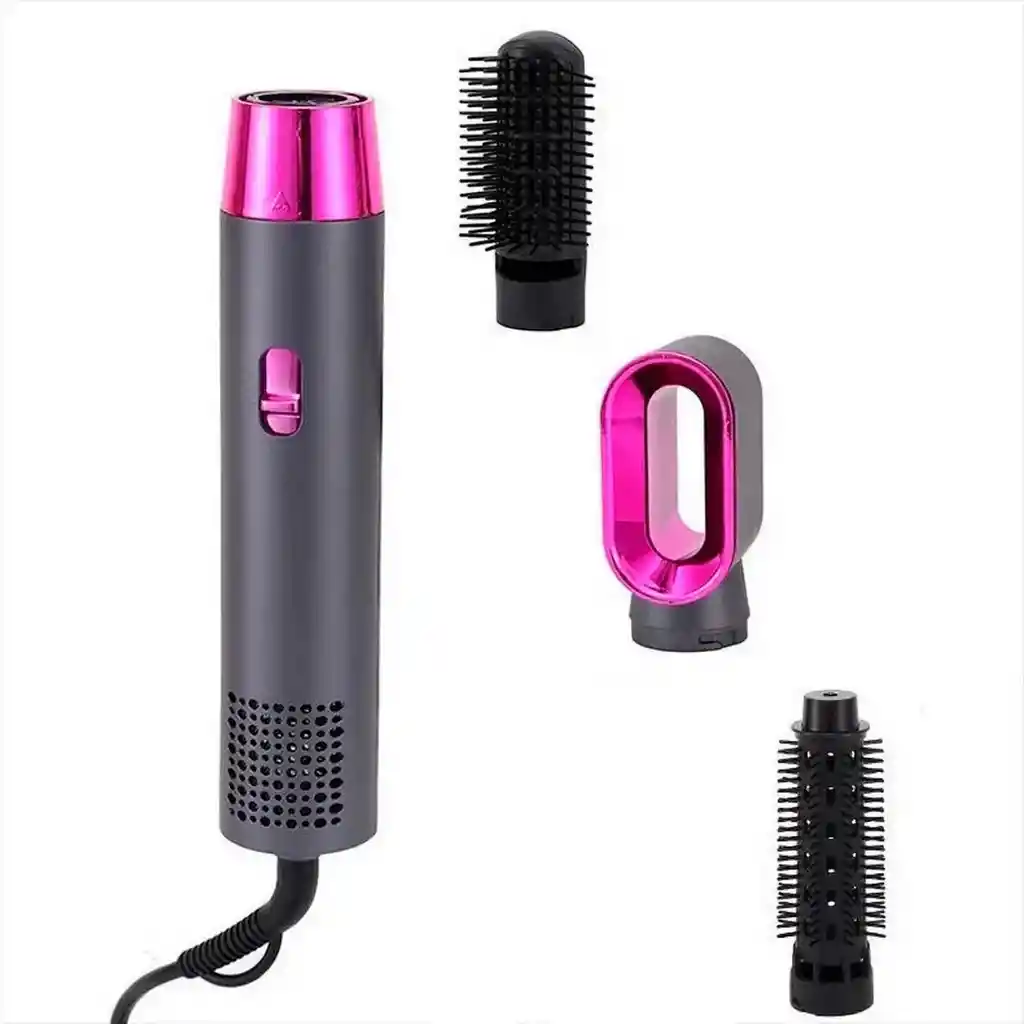 Cepillo Secador Alisador Para Cabello 3 En 1 Re-2062