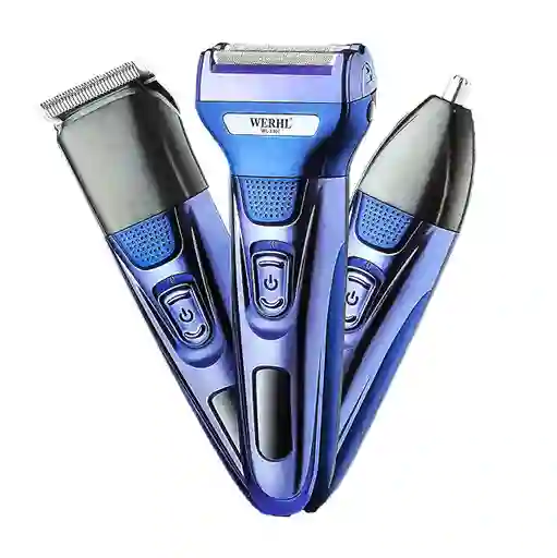Máquina Afeitadora Y Cortadora De Pelo 3 En 1 Recargable