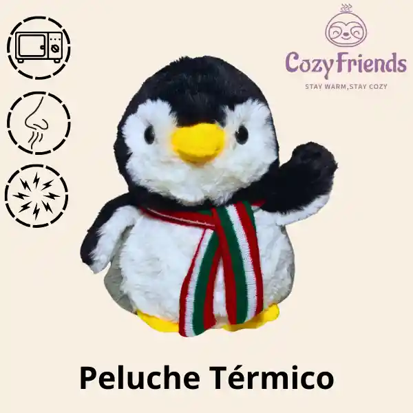 Pinguino Cozy Friends - Peluche Térmico