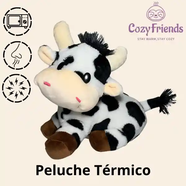 Vaca Cozy Friends - Peluche Térmico