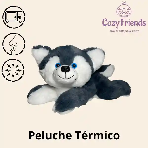 Lobo Cozy Friends - Peluches Termicos