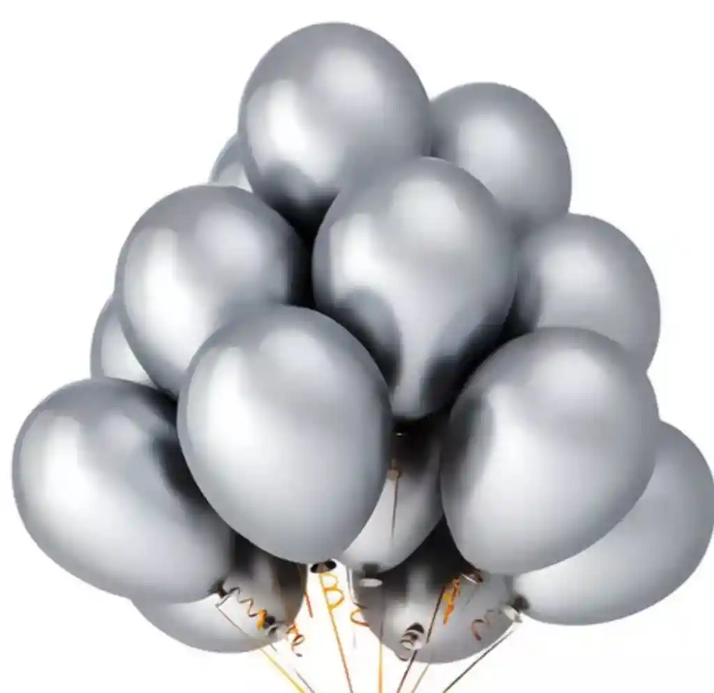 Bombas / Globos R-9 Plateada Rumatex X12 Unidades