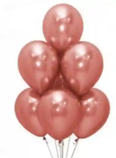 Bombas / Globos R-9 Rosada Satinada Rumatex X12 Unidades
