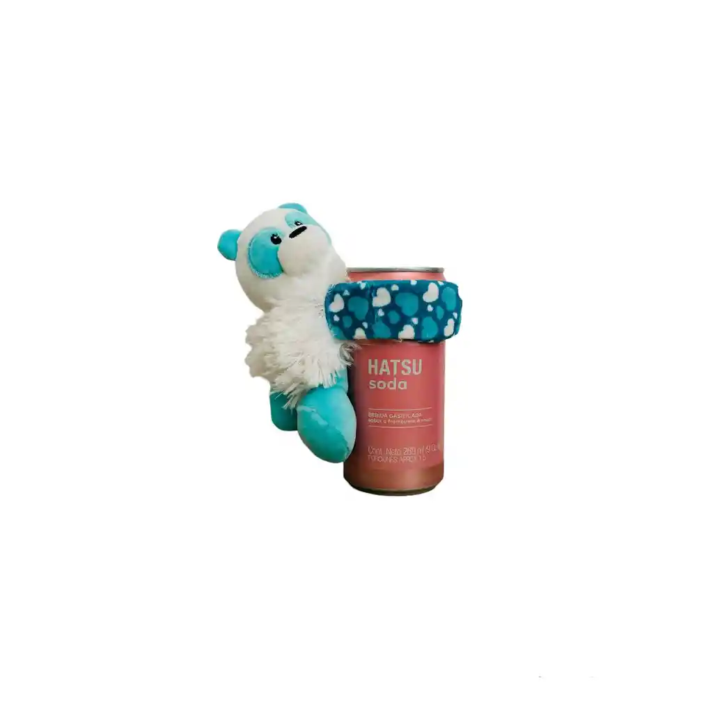 Peluche Abrazame + Soda Hatsu