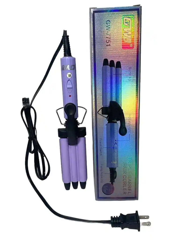 Plancha Encrespadora, Rizador De Cabello, Ondas