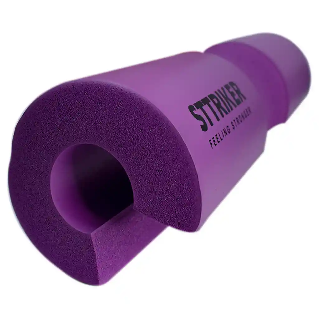 Almohadilla Barra Pesas Protector Cuello Hombros Sentadillas Morado Sttriker