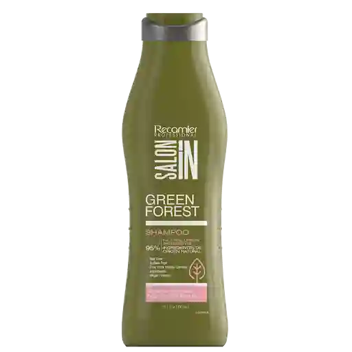 Shampoo Green Forest Salon In Recamier X300 Ml Sin Sal