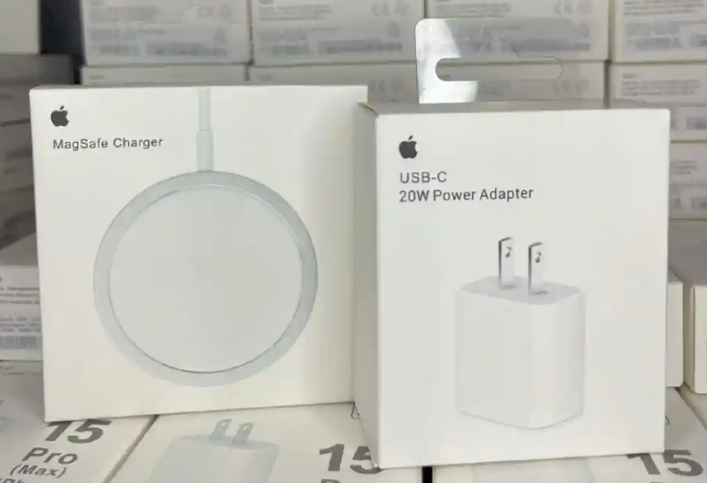 Cargador Magnético Iphone, Magsafe Charger + Adaptador 20w