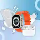 Combo Reloj Watch X8 Ultra + Audifonos Pro + Power Bank
