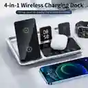 Cargador Inalámbrico 4 En 1