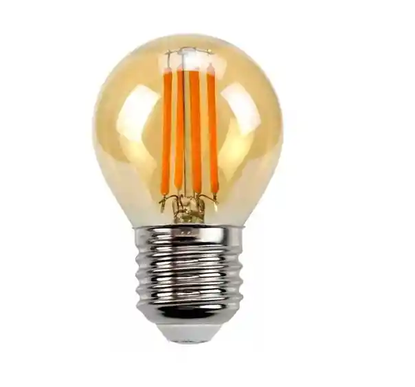 Bombillo Led Filamento Vintage Retro Edison Luz Amarilla 4w