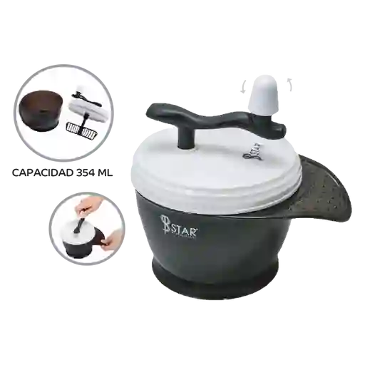 Bowl Para Tinte Con Mezclador Manual