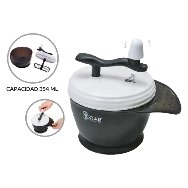 Bowl Para Tinte Con Mezclador Manual