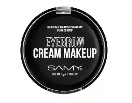 Maquillaje Cremoso Para Cejas Samy - Negro