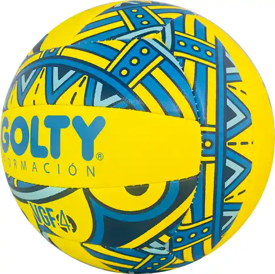 Balón De Voleibol Golty Formación, Iniciación Vgf #4/amarillo