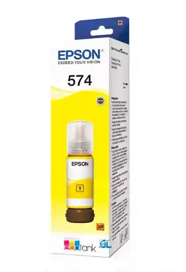 Tinta Epson 574 Amarilla Original