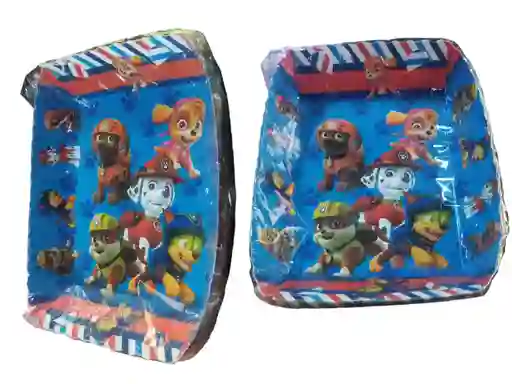Plato Tortero Paw Patrol X 12 Unidades