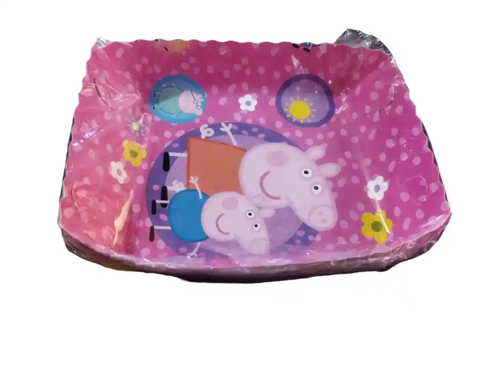 Plato Tortero Pepa Pig X 12 Unidades