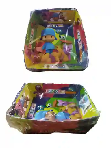 Plato Tortero Pocoyo X 12 Unidades