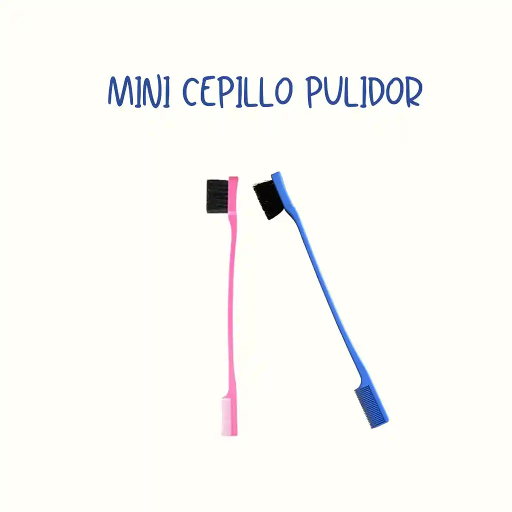 Mini Cepillo Pulidor Surtido En Colores