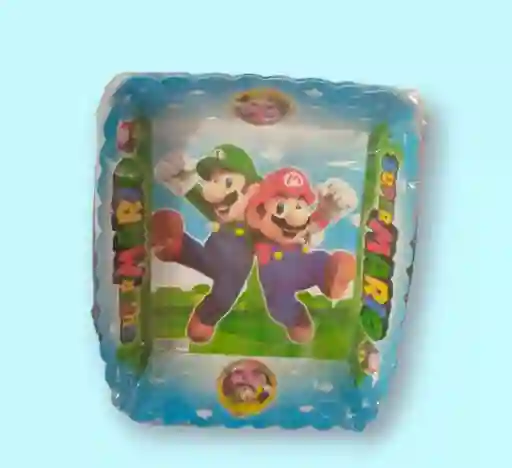Plato Tortero Super Mario X 12 Unidades