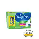 Toalla Higienica Stayfree Normal Alas X 12 Und