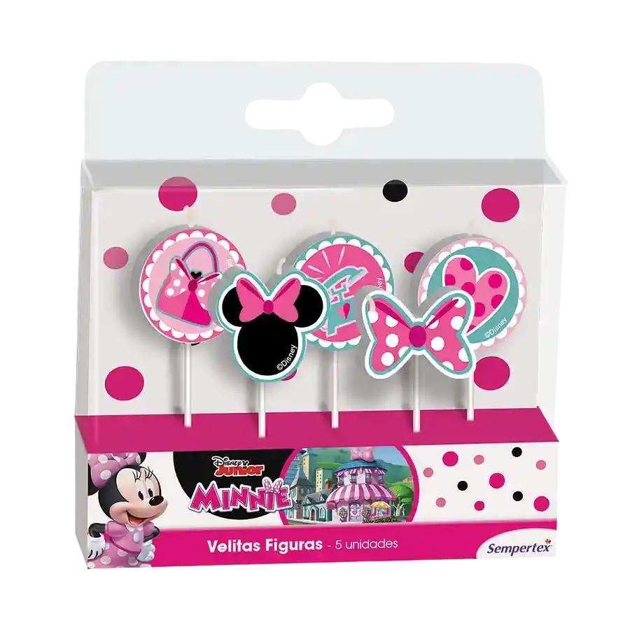 Velas Figuras Minnie X5