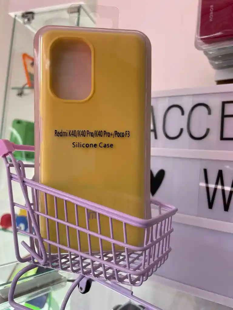 Silicon Case Xiaomi Redmi Poco F3 Amarilla