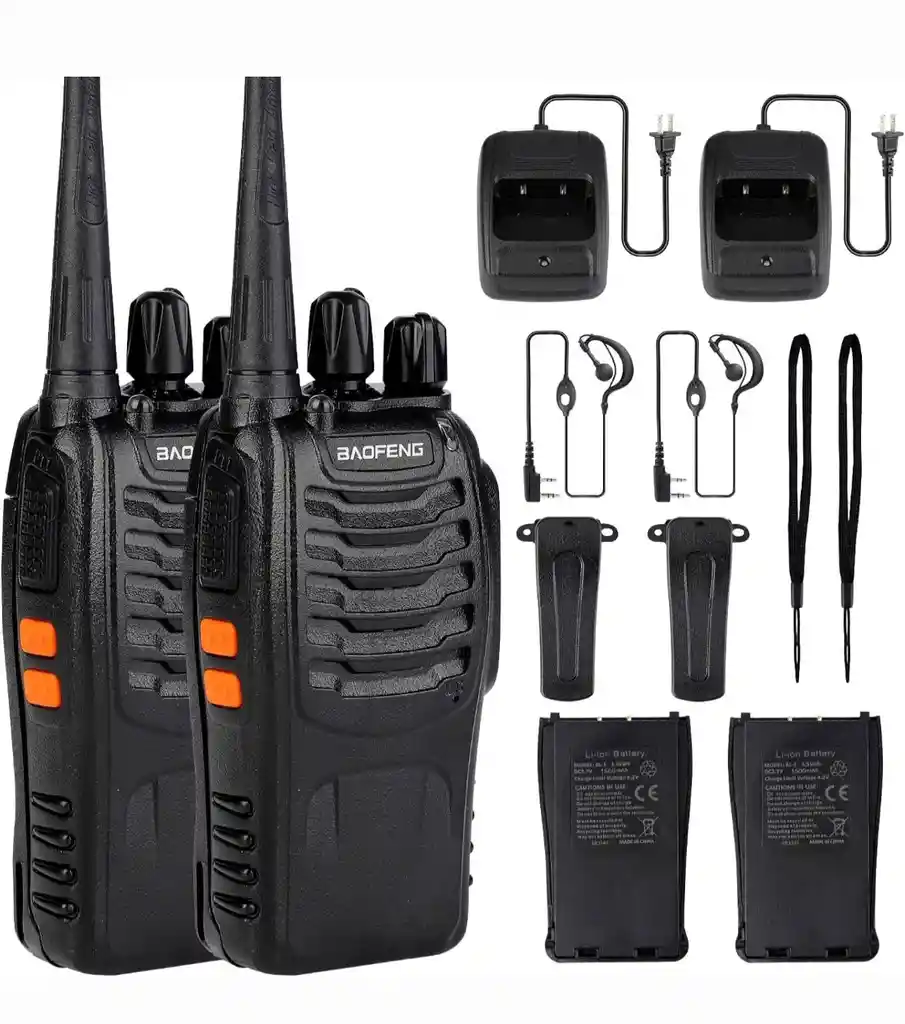 Walkie Talkie Baofeng Bf-888s, Radio De Comunicación