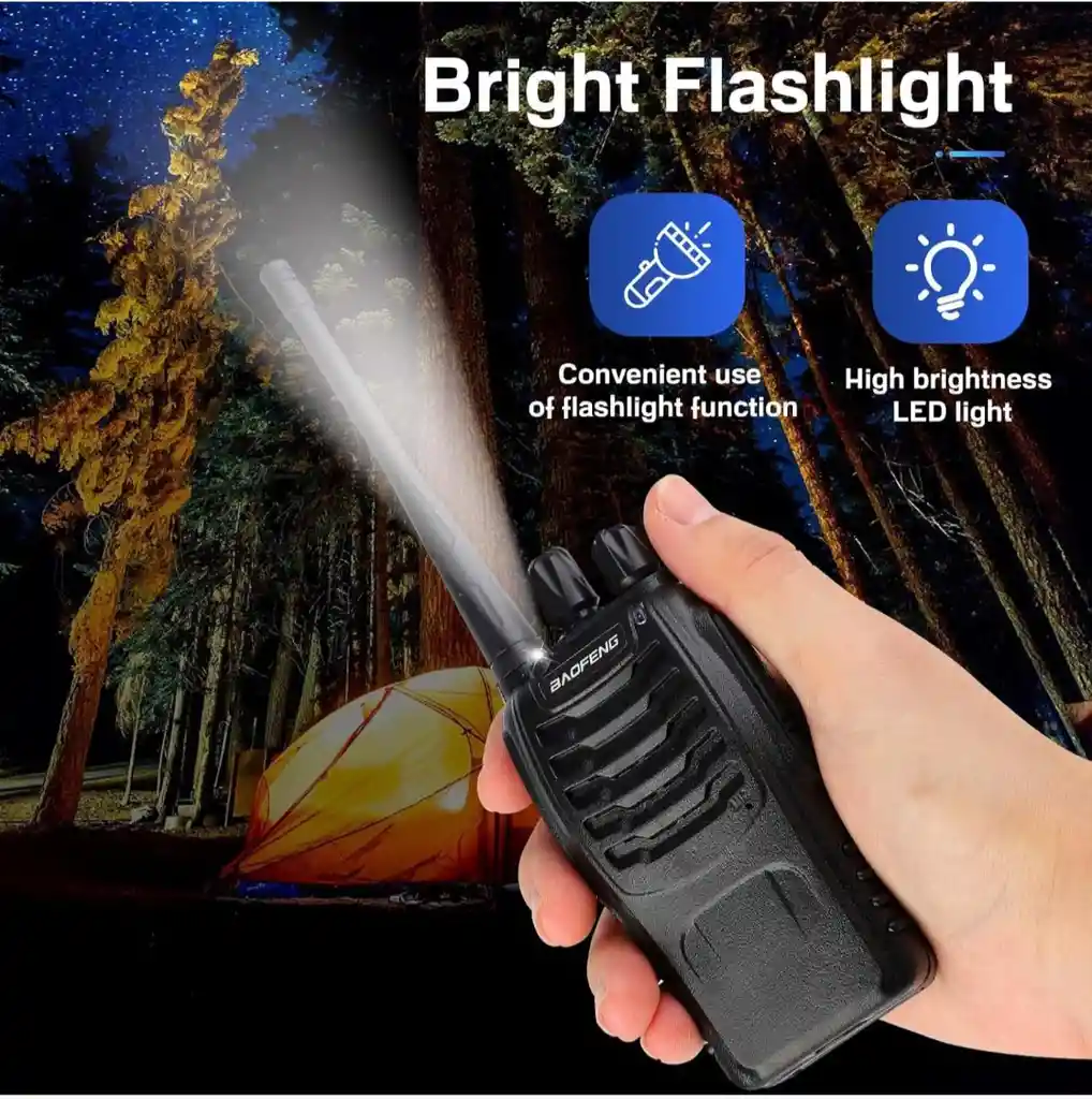 Radio De Comunicación Walkie Talkie Baofeng Bf-888s