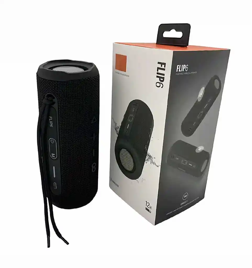 Parlante Tipo Jbl Flip6 Parlante Portátil Bluetooth 1:1