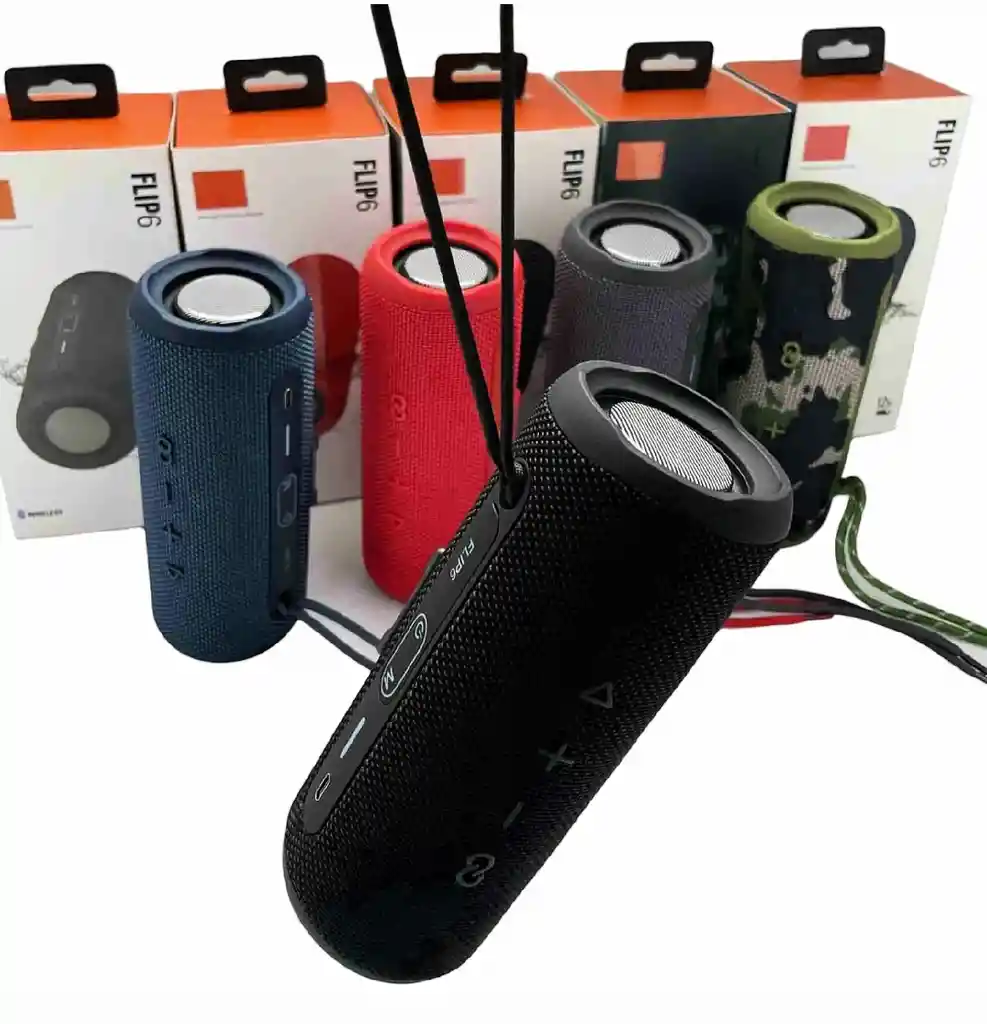 Parlante Tipo Jbl Flip6 Parlante Portátil Bluetooth 1:1